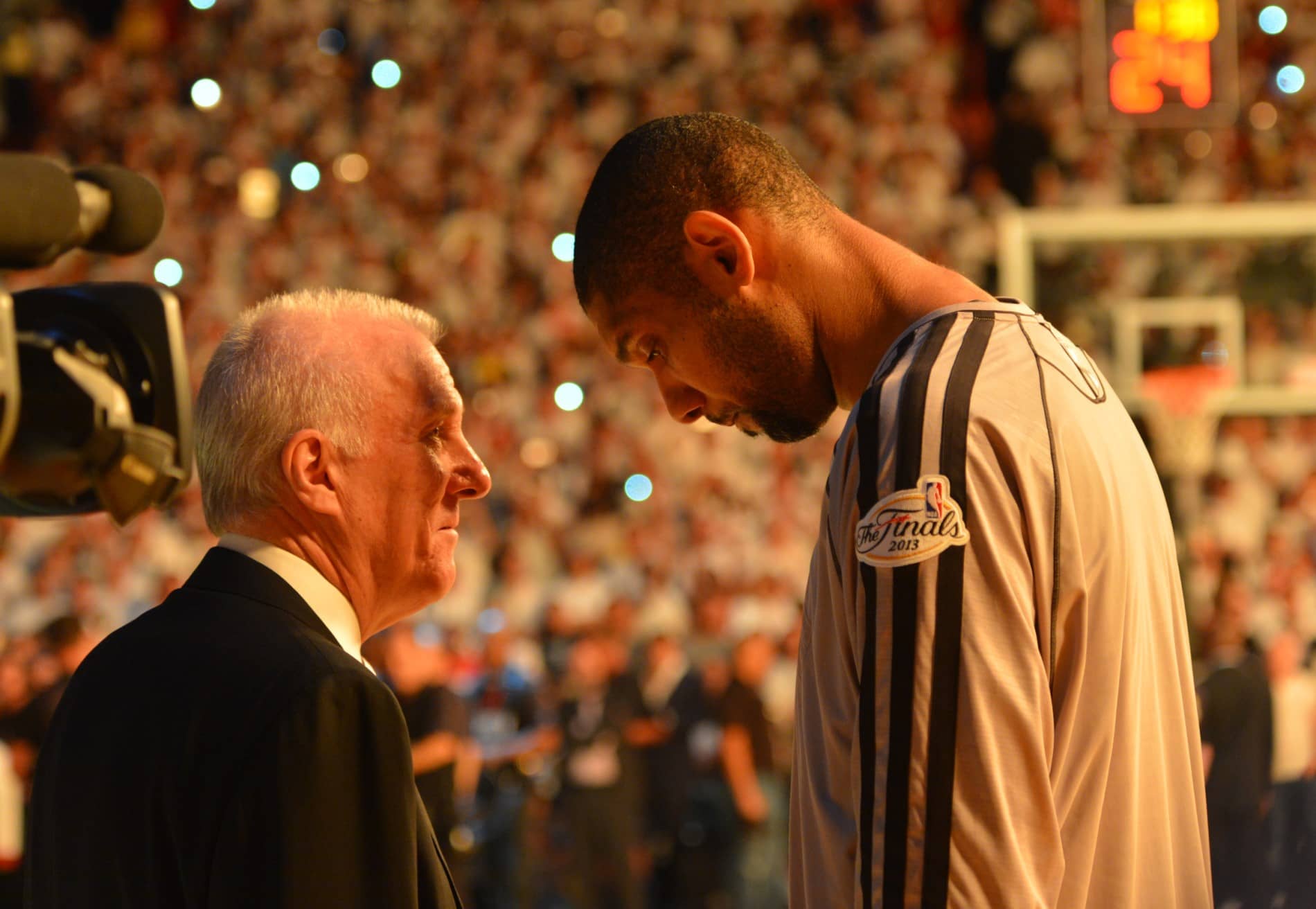 Tim Duncan Popovich NBA Finals